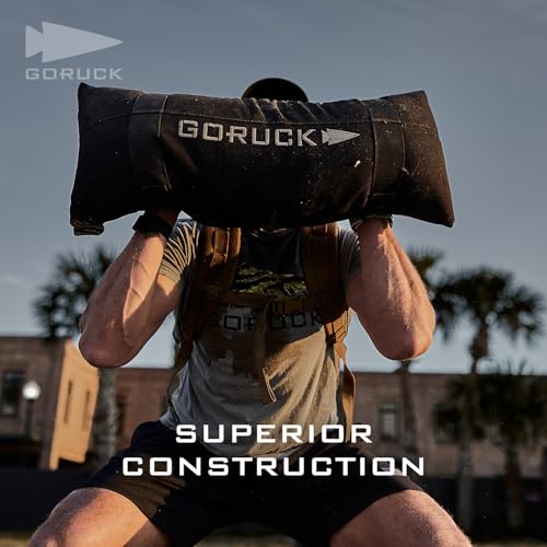 GORUCK Fitness Simple Sandbag – Strength Training Equipment for Body Workout, Endurance, Weightlifting & Yoga - for Home, Gym, and Outdoor Use - size: 40LB