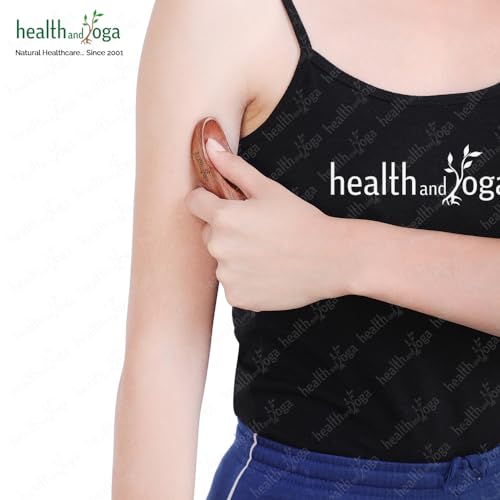 SoulGenie HealthAndYoga™ NatureSooth Handcrafted Wood Thumb Saver Massager - Effective Deep Tissue, Point & Trigger Point Massage for Pain Relief - Skin Friendly and Earth-Friendly Hand Massager Tool