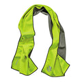 Ergodyne Chill Its 6602MF Cooling Towel, Soft Microfiber Material, UPF 50+,Lime,41" x 9.84" - color: Lime