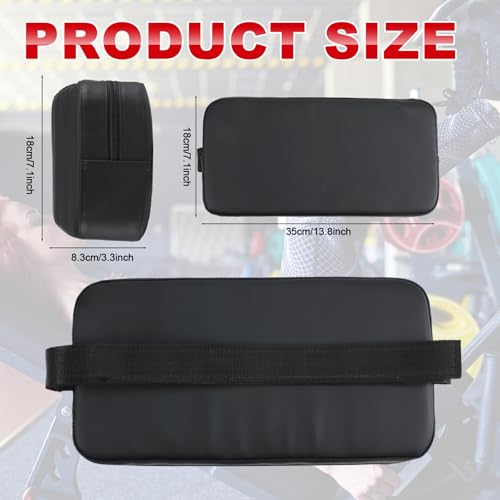 Simgoing Weight Lifting Pad Bench Chest Press Back Pad for Free Weight Bench Exercises and Chest Press Support Non Slip PVC Leather Foam Support for Home Gym Strength Training - size: 13.8x7.1x3.3 Inch