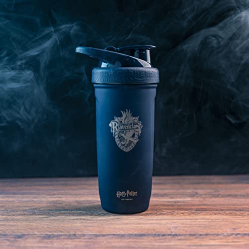 Smartshake Reforce Stainless Steel Harry Potter Ravenclaw Shaker Bottle (900 ML /30oz) | Light Weight Resistance Sports Shaker Bottle with a Soft Lid | Leakproof, BPA Free & DEHP Free - color: Ravenclaw