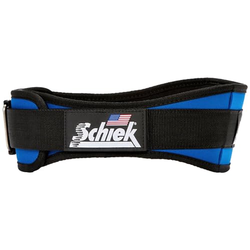 Schiek Sports Model 2004 Nylon 4 3/4" Weight Lifting Belt - Black - color: Royal, size: X-Small