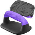 Kipika Push Up Bars, Pushup Stands, Anti-Slip Soft Plastic Push Up Handles, Bottom Anti-Slip Pad, Strength Training Equipment, Perfect for Floor Workout Exercise - color: F: Black & Purple