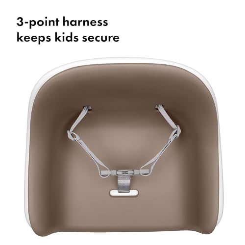 OXO Tot Nest Booster Seat with Removable Cushion - Taupe - color: Taupe