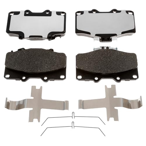 Raybestos Premium Raybestos Element3 EHT™ Replacement Front Brake Pad Set for Select 1992-1995 Toyota 4Runner and 1993-1998 Toyota T100 Model Years (EHT611H) - size: One Size, style: EHT611H