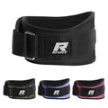 RitFit Weight Lifting Belt - Great for Squats, Lunges, Deadlift, Thrusters - Men and Women - 6 Inch Black/Camouflage - color: Black, size: L(36"-44")