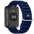 Ocean Silicone Sport Band - Compatible with Apple Watch Ultra 2/Ultra Bands 49mm 45mm 44mm for Men Women, Breathable Soft Waterproof Strap for iWatch Ultra 2, iWatch Ultra Series 10 46mm SE/9/8/7/6/5 - color: Ocean/MidnightBlue/Titanium