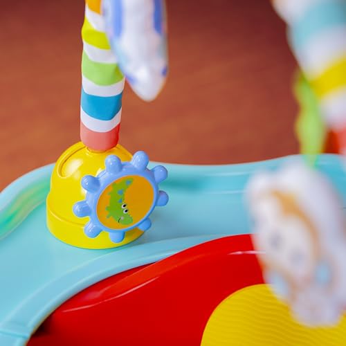 Bright Starts 3-in-1 SuperSeat Playful Paradise, Baby Activity Seat with Toys, Snacking Tray, Booster Seat, BPA Free Tray, Unisex, 6 Months + - color: Playful Paradise