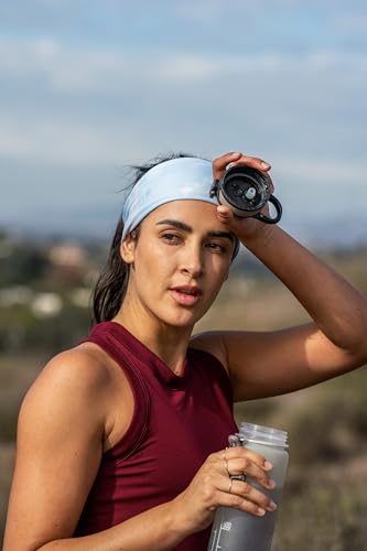 Carhartt Unisex-Adult Force UPF Lightweight Headband, Moonstone, One Size - color: Moonstone