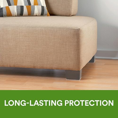 Scotch Felt Pads Beige, 2 Large Pads 4 x 6 in, Felt Furniture Pads for Protecting Hardwood Floors, Easy-to-Apply, Self-Stick Design, Reliable Protection from Nicks, dents and Scratches (SP845-NA) - color: Beige, style: 2 Pads