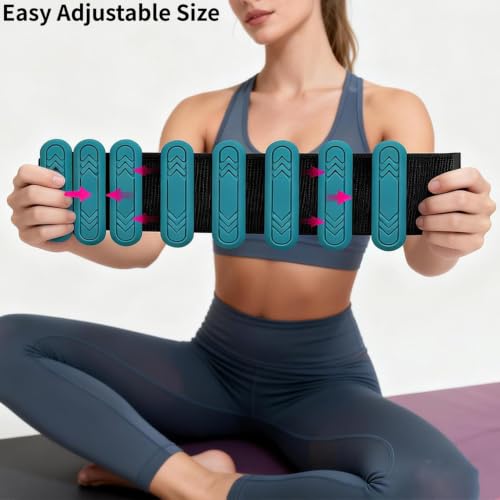 Wrist & Ankle Weights for Women Men, 1lb/2lb/4lb Set of 2 - Adjustable Wearable Weighted Bands, Waterproof Silicone Arm & Leg Weights for Pilates, Yoga, Walking, Dance, Home Workout & Gym - color: Dark Green, size: 2lb each weight (4lbs Pair)