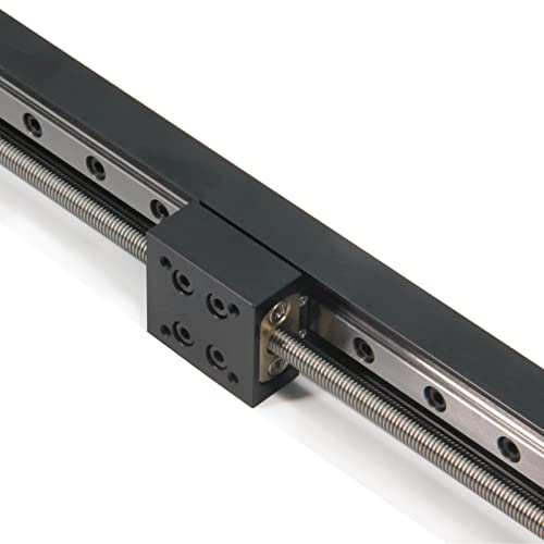 1PCS 250mm Effective Stroke Length Mini Linear Rail Guide Slide Actuator T6x1 Lead Screw with NEMA11 Stepper Motor for DIY CNC Router Parts X Y Z Linear (Size:250mm) - size: 250mm