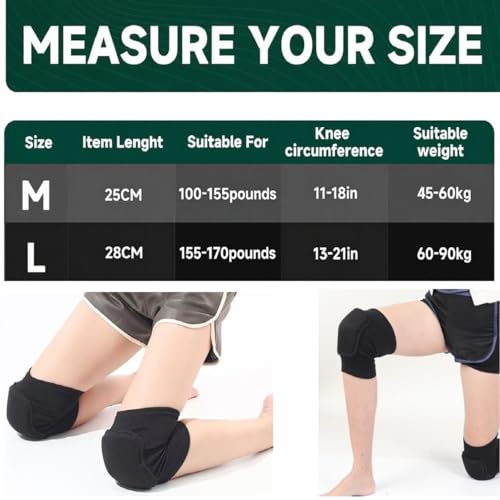 Knee Pads for Women & Girls, Volleyball Knee Pads Soft Breathable Elastic Knee Brace for Dancing Football Yoga Basketball Skating, Protective Knee Support for Adults (Medium) - size: Medium
