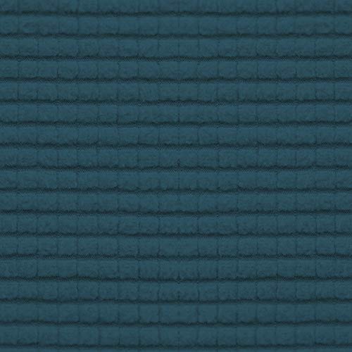 Easy-Going Stretch Wingback Chair Sofa Slipcover 2-Piece Sofa Cover Furniture Protector Couch Soft with Elastic Bottom, Spandex Jacquard Fabric Small Checks Deep Teal - color: Deep Teal