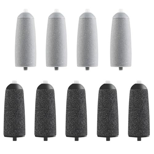 9 Pack Pedicures Replacement Heads, Electric Foot Callus Remover Roller Refills Include 5 Extra Coarse & 4 Regular Coarse Heads Compatible with ZABOUL/haootadiy (9 Pack 01)