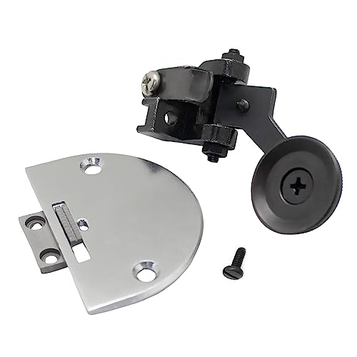 Roller Foot (Large)&Plate&Feeder #12267+12438+12436 Compatible with for Singer JUKI Sewing Machine