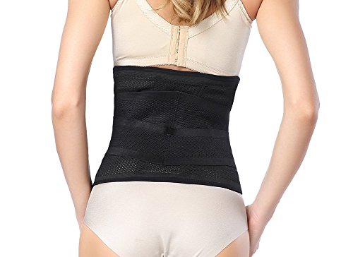 Postpartum Belly band Postpartum Recovery Surgery Support Belly Wrap for C-Section Hernia and Tummy Tuck Abdominal Compression Binder - size: 1X Large: 42"Length*9"Width