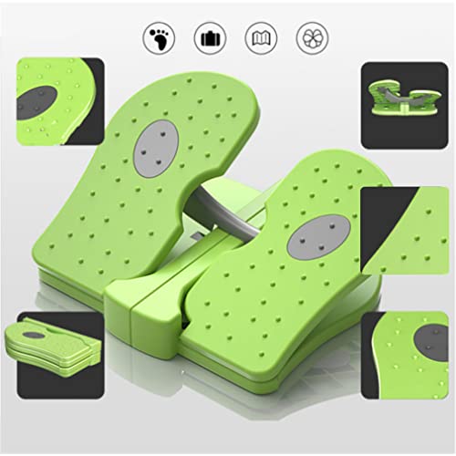 Mini Stepper Foldable Portable Under Desk Stepper Non-Slip Ergonomic Pedal Exerciser 100N Resistance Exercise Pedal Machine for Home Office