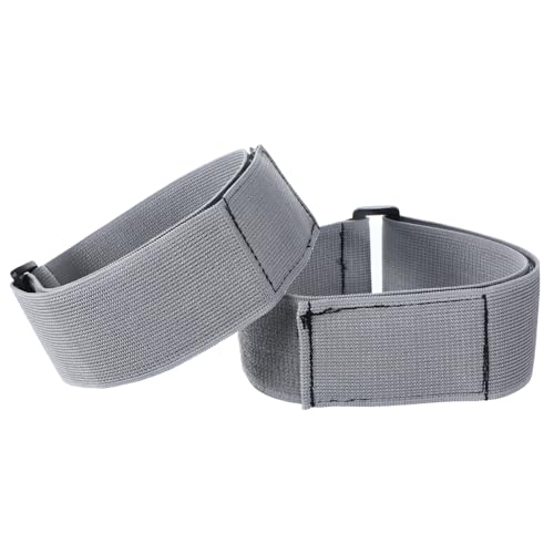 BFR Occlusion Bands for Women Glutes Blood Flow Restriction Bands Best Fabric Resistance Band Adjustable Bundle Booty Band for Exercising Legs Butt Hip Building Workouts Squat Butt Thigh Fitness - color: grey