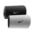 Nike Dri-fit Doublewide Wristbands Home & Away 2pk - color: White/Black