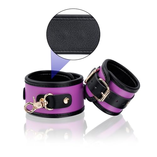 Spreader Bar Heavy Duty Stainless Steel Expandable Bar Home Gym with 4pcs Furry Crocodile Adjustable Strap,Sports Aid Training Pilates Aid Kit,Indoor Yoga Set - style: Silver+Purple PU Kit