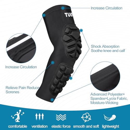 Padded Arm Sleeves Elbow Forearm Crashproof Pads Protection for Football Basketball Volleyball Soccer 2 Pack - size: Small