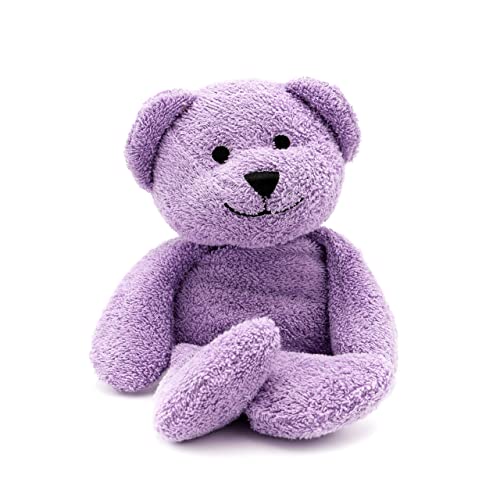 Thermal-Aid® (Tumble The Lavender Bear) – Washable Heating Pad & Ice Pack for Kids – Microwave & Freezer Safe, Plush Hot/Cold Pack with Natural Corn Filling – Reusable Comfort - size: Zoo Purple Bear