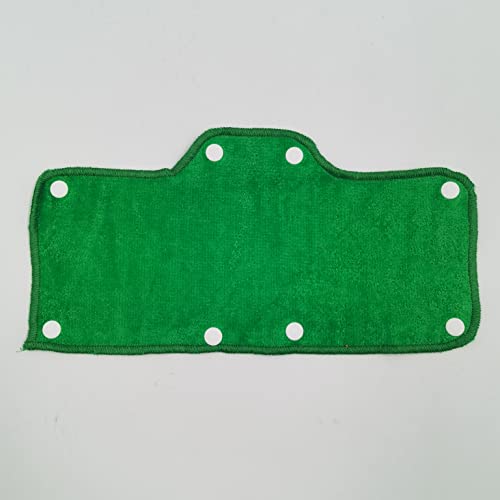 Green Sweatband for Hardhat Washable Velvet Terry Cotton Hard Hat Liner NAEE snap on (6pcs) - color: Green