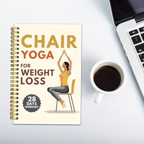 5.5" x 8.3" Daily Fitness Planner Notebook, Weight Loss Tracking Journal - Spiral-Bound Workout Notebook for Gym, Daily Use & Gifting