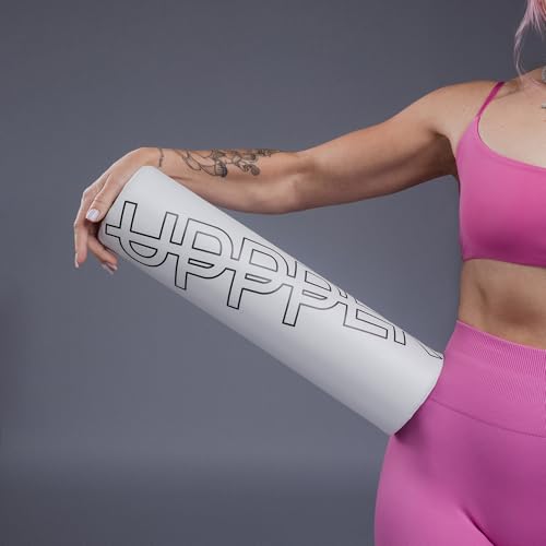 UPPPER Barbell Pad for Hip Thrusts, Glute Bridges, Neck Protection - 1.5” Thick Foam for Comfort and Support, Secure Hook-and-Loop Closure, Premium Materials - Fits Olympic & Standard Bars - color: Sail 2.0