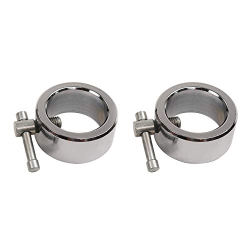 Sunny Health & Fitness Olympic Dumbbell Bars w/ 2 Ring Collars, 16-20 Inch - size: 20-Inch