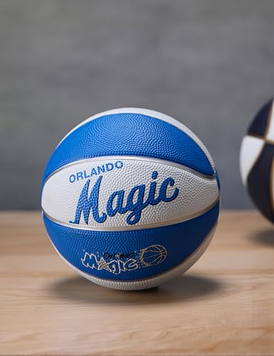 WILSON NBA Team Retro Mini Basketballs - Mini Size - 3" - color: Orlando Magic, size: Mini