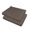 2 Pack Shower Bench Cushion, Soft Chair Pad for Elderly Bathing, Easy to Clean & Quick Dry, 4D air Fiber Material, Suitable for Shower Seat Cushion, Bathtub Baths, Poolside Rest, Brown - size: Brown