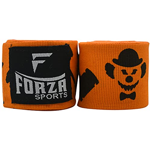Forza Sports 180" Mexican Style Boxing and MMA Handwraps - color: Clown Orange