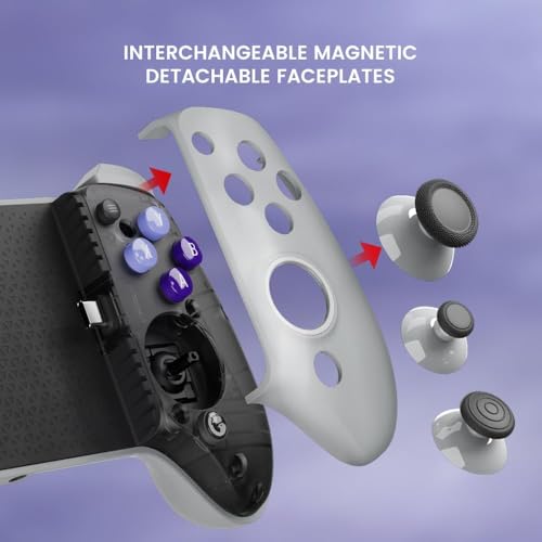 GameSir G8 Galileo Type-C Mobile Gaming Controller for Android & iPhone 15 Series (USB-C), Plug and Play Gamepad with Hall Effect Joysticks/Hall Trigger, 3.5mm Audio Jack (Renewed)