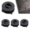 4PCS Car Carpet Fixing Clips, Interior Non-Slip Floor Mat Buckle, Double Layer Plastic Foot Pad Buckle Set, Universal Car Mats Fasteners Clip for Auto, Truck, SUV