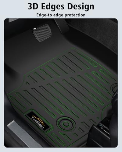 Floor Mats 2019-2025 2026 for Chevy Silverado/GMC Sierra 1500, 2020-2026 2500HD/3500HD (Crew Cab Only, Fit with Rear Under-Seat Storage All Weather TPE Floor Liner (Not 2nd Row Plastic Storage/NO EV) - size: For Chevy Silverado/GMC Sierra 2019-2026