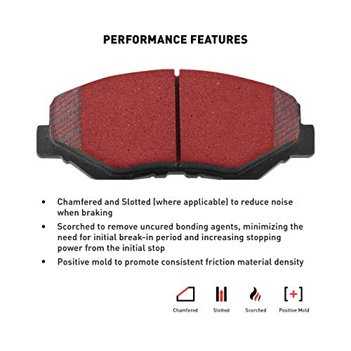 Dynamic Friction Company Front 5000 Advanced Brake Pads For 2020-2025 Nissan Sentra; 2021-2024 Nissan Kicks [Specific Model] - style: 5000 Advanced Pads