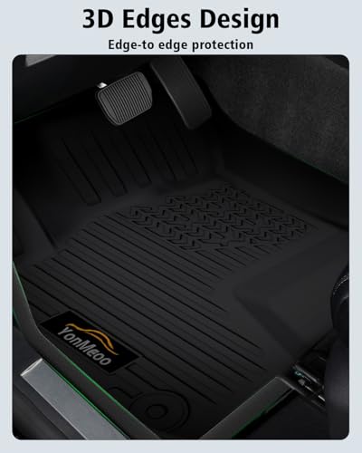 Floor Mats Custom Fit for Nissan Rogue PHEV 2026 7-Seater, All Weather TPE Cargo Liner with Backrest Protector, Full Set Trunk Mat for Rogue PHEV Accessories, Black - size: For Nissan Rogue PHEV 2026 7-Seater