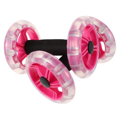 Kisangel 2-Pack Ab Roller Wheel Double Wheel Abdominal Roller for Core Workout Abdominal Exerciser for Home Office and Fitness Training
