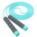 Jump Rope For Kids,Jump Rope Kids,Adjustable Soft Skipping Rope,Toddler Jump Rope With Skin-Friendly Foam Handles For Kids, Boys,Girls,Women, Men,Exercise Activity,Outdoor Fitness - color: Blue