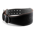 Fitgriff® Classic Weight Lifting Belt (100% Leather) for Men and Women - Gym Belt for Squats, Deadlift, Back Support - size: 23.5"-31" Waist Circumference