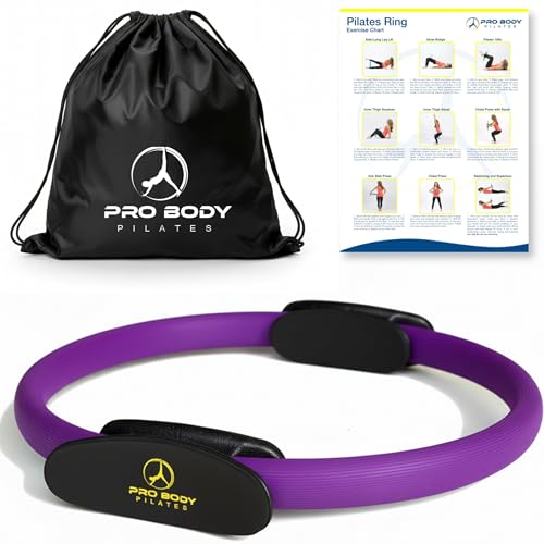 ProBody Pilates Circle - 14 Inch Magic Circle Pilates Ring - color: Purple