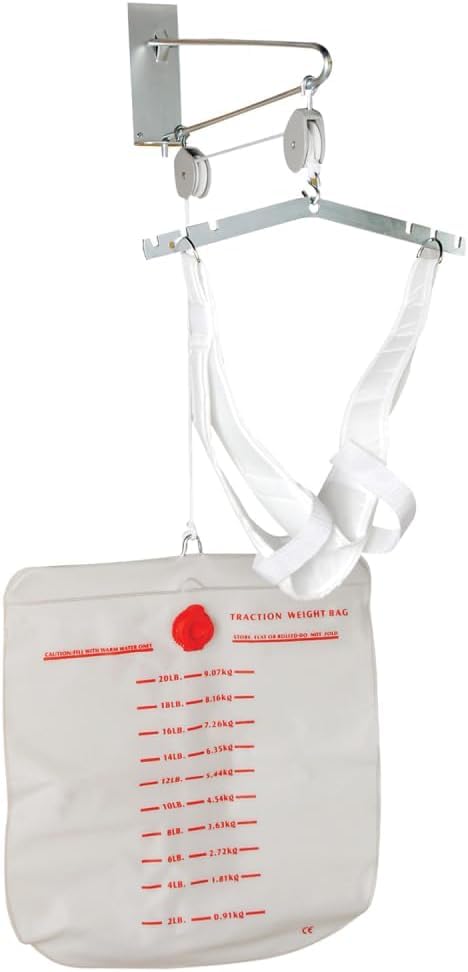 DMI Replacement Foam Padded Head Halter for Home Over-the-Door Cervical Traction Sets to Relieve Neck Pain, White (Pack of 5) - size: 1 Count (Pack of 5)