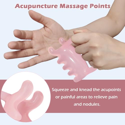 Lymphatic Massager for Cellulite Remover Body Sculpting - Handheld Cellulite Massage Tool for Body Bloat Blood Circulation Lymphatic Drainage Fascia Massage - size: Fascia Massager-pink