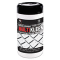 Read Right RR1407 Office Equipment MultiKleen Wet Wipes Cloth 3 1/4 x 3 1/4 75/Tub