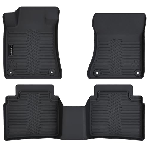 All Weather Floor Mat Fit for Nissan Altima 2019-2025 2026 S/SV/SR/SL/Platinum All Model TPE Liners Altima Accessories All Season Guard Odorless Anti-Slip Liner Black - size: 4) altima|2019-2025|floor mats