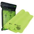 FROGG TOGGS Chilly Pad Cooling Towels, 2 Pack, 33" x 13" - color: Lime - 2 Pack