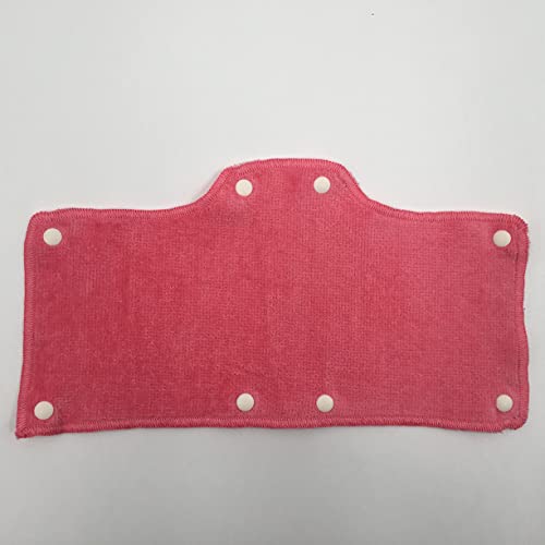 Pink Sweatband for HardHat Washable Velvet Terry cotton Hard Hat Liner NAEE snap on (6, PINK) - color: Pink