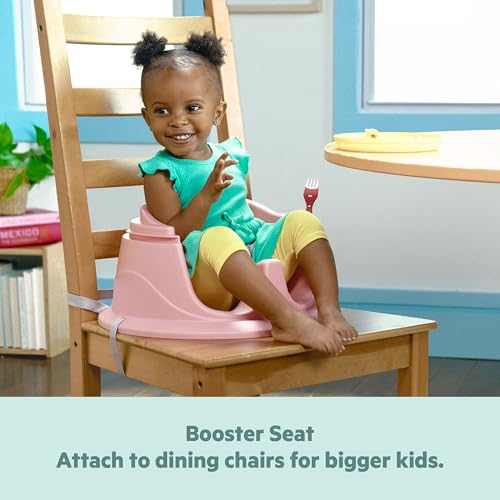 Bright Starts Disney Princess SuperSeat, Fun Baby Seat for Sitting Up, Playtime, and Meals, Ages 4 Months to 4 Years, Pink - color: Princess